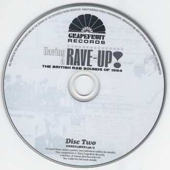 3CD Various: Having A Rave-Up! The British R&B Sounds Of 1964