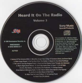 CD Various: Heard It On The Radio, Volume 3