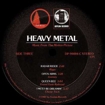 2LP Various: Heavy Metal - Music From The Motion Picture
