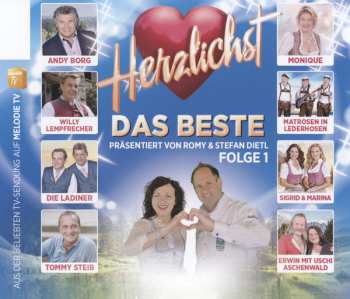 CD Various: Herzlichst - Das Beste Präsentiert Von Romy & Stefan Dietl - Folge 1