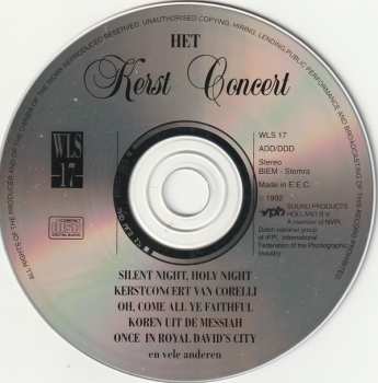 CD Various: Het Kerst Concert