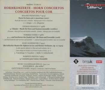 CD Various: Horn Concertos / Hornkonzerte / Concertos Pour Cor