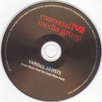 CD Various: House Music From The Great White North