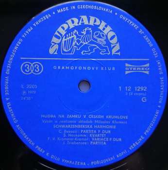 3LP/Doos Various: Hudba Na Zámku V Českém Krumlově (2xLP+ BOOKLET+BOX)