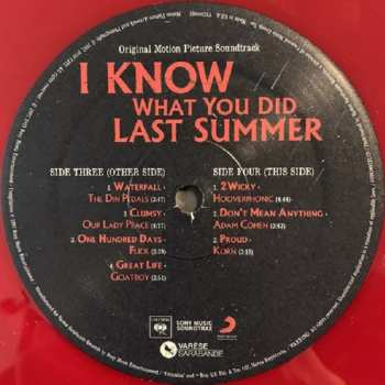 2LP Various: I Know What You Did Last Summer (Original Motion Picture Soundtrack) LTD | CLR