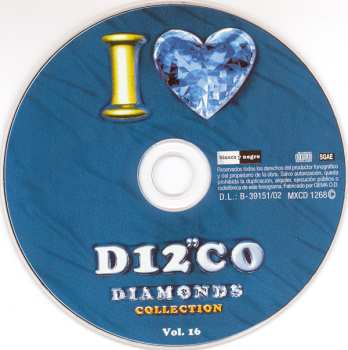 CD Various: I Love Disco Diamonds Collection Vol. 16