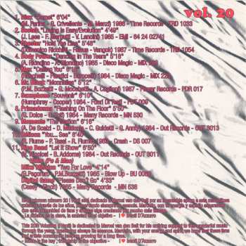 CD Various: I Love Disco Diamonds Collection Vol. 20 LTD