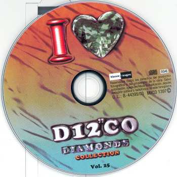 CD Various: I Love Disco Diamonds Collection Vol. 25 LTD