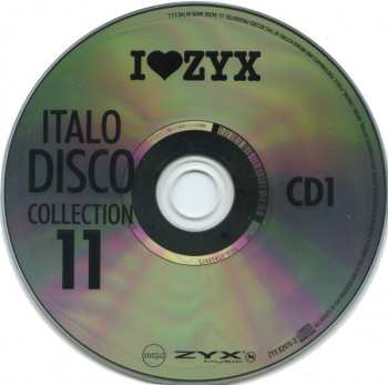 3CD Various: I Love ZYX Italo Disco Collection 11