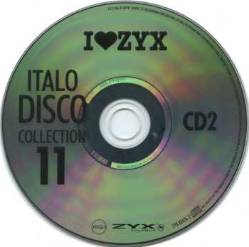 3CD Various: I Love ZYX Italo Disco Collection 11