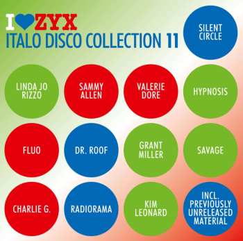 3CD Various: I Love ZYX Italo Disco Collection 11