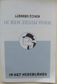 2LP Various: Ik Ben Jouw Man - Leonard Cohen In Het Nederlands