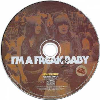 3CD/Doos Various: I'm A Freak 2 Baby (A Further Journey Through The British Heavy Psych And Hard Rock Underground Scene: 1968-73)