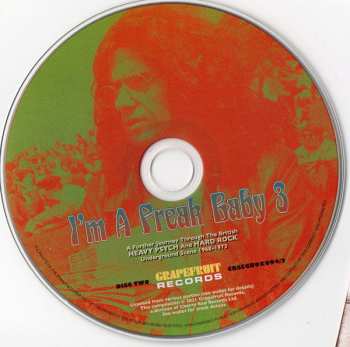 3CD/Doos Various: I'm A Freak Baby 3 (A Further Journey Through The British Heavy Psych And Hard Rock Underground Scene 1968-1973) 