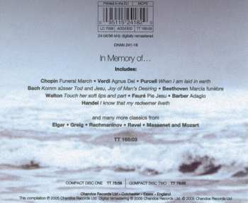 2CD Various: In Memory Of...: Classics For Funerals