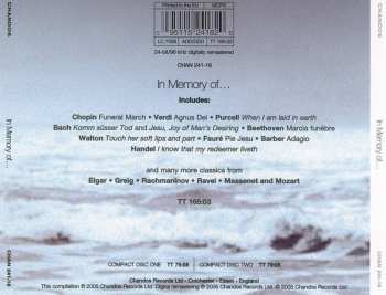 2CD Various: In Memory Of...: Classics For Funerals