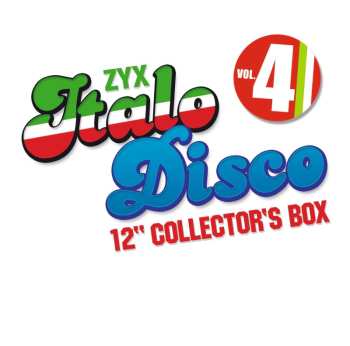 10CD/Doos Various: ZYX Italo Disco 12" Collector's Box (Vol.4)