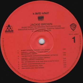 LP Various: Jackie Brown (Music From The Miramax Motion Picture)