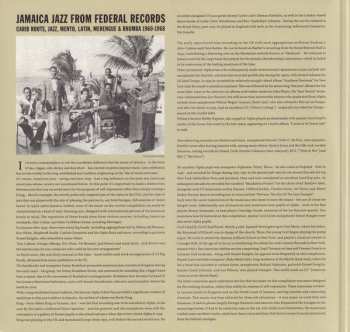 2LP Various: Jamaica Jazz From Federal Records (Carib Roots, Jazz, Mento, Latin, Merengue & Rhumba 1960​-​1968)