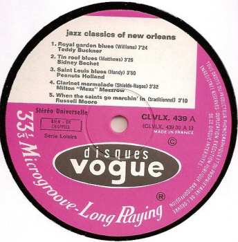 2LP Various: Jazz Classics Of New Orleans