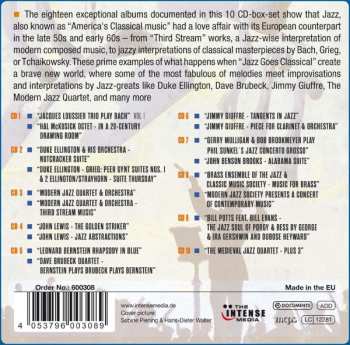 10CD/Doos Various: Jazz Goes Classical