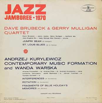 LP Various: Jazz Jamboree 1970