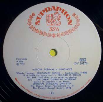 LP Various: Jazzový Festival V Mnichově