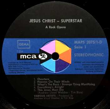 2LP/Doos Various: Jesus Christ Superstar