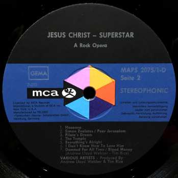 2LP/Doos Various: Jesus Christ Superstar