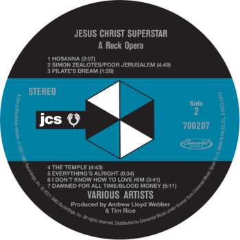 2LP Various: Jesus Christ Superstar: A Rock Opera LTD