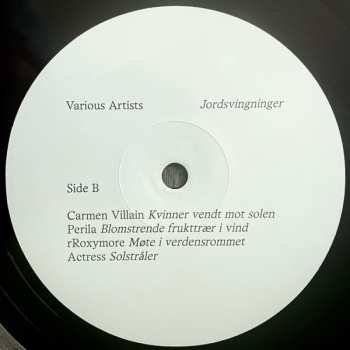 2LP Various: Jordsvingninger LTD