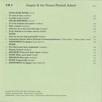 34CD/Doos Various: Josquin & The Franco-Flemish School