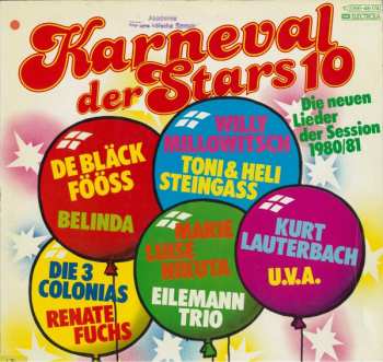 LP Various: Karneval Der Stars 10 - Die Neuen Lieder Der Session 1980/81