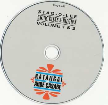 CD Various: Katanga! And Ahbe Casabe (Blues & Rhythm, Popcorn, Exotica & Tittyshakers!)