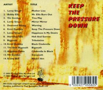 CD Various: Keep The Pressure Down
