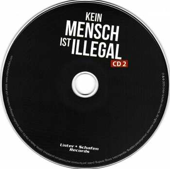 2CD Various: Kein Mensch Ist Illegal (Solidarität Und Freiheit Für Menschen Auf Der Flucht)