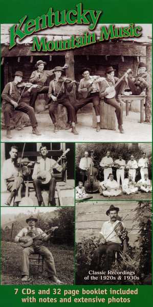 7CD/Doos Various: Kentucky Mountain Music (Classic Recordings Of The 1920s & 1930s)