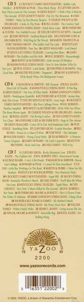 7CD/Doos Various: Kentucky Mountain Music (Classic Recordings Of The 1920s & 1930s)