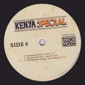 3LP/SP Various: Kenya Special (Selected East African Recordings From The 1970s & '80s)