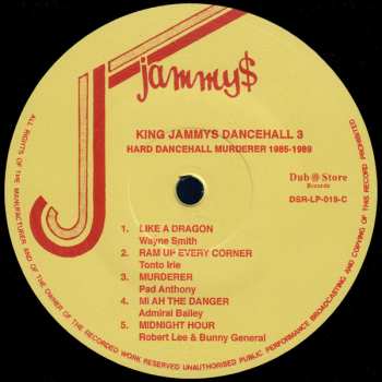 2LP Various: King Jammys Dancehall 3: Hard Dancehall Murderer 1985-1989