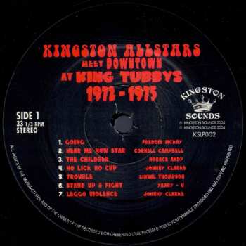 LP Various: Kingston Allstars Meet Downtown At King Tubby's 1972-1975