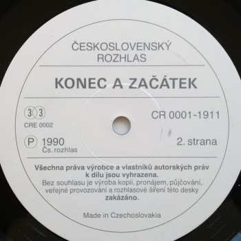 LP Various: Konec A Začátek - 17. Listopad A Zrod Něžné Revoluce V Praze