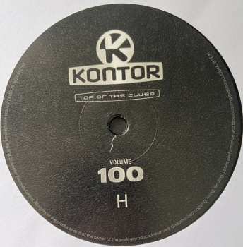 4LP Various: Kontor - Top Of The Clubs Volume 100 LTD