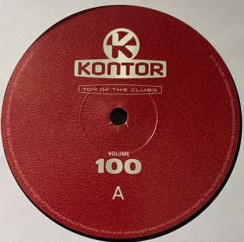 4LP Various: Kontor - Top Of The Clubs Volume 100 LTD