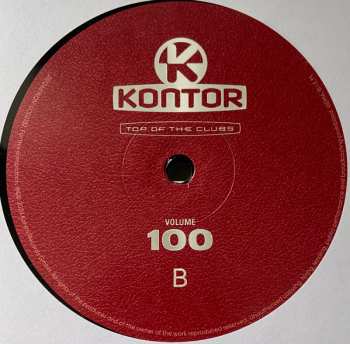 4LP Various: Kontor - Top Of The Clubs Volume 100 LTD