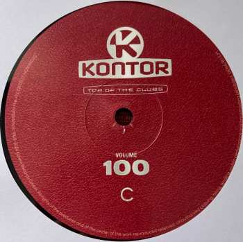 4LP Various: Kontor - Top Of The Clubs Volume 100 LTD