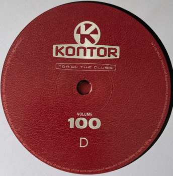 4LP Various: Kontor - Top Of The Clubs Volume 100 LTD