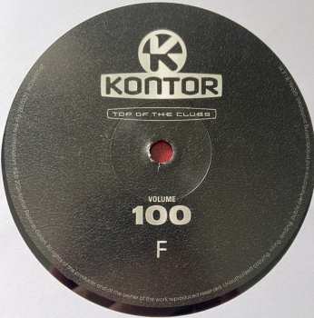 4LP Various: Kontor - Top Of The Clubs Volume 100 LTD
