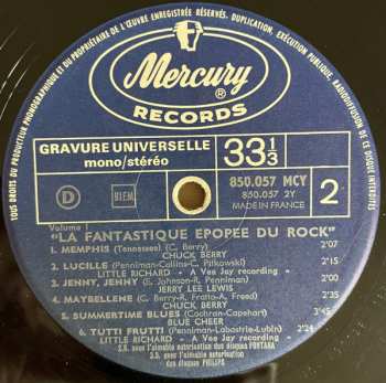 LP Various: La Fantastique Epopée Du Rock Vol. 1