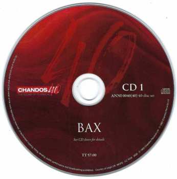 40CD/Doos Various: Landmarks | 40 Years Of Chandos